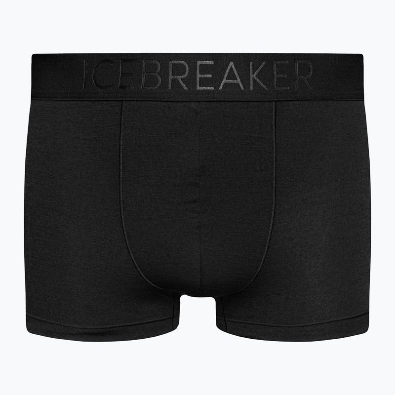 Bokserki termoaktywne męskie icebreaker Anatomica Cool-Lite black