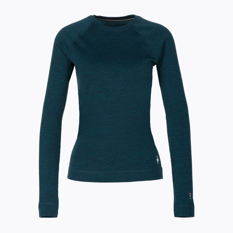 Bluza termoaktywna damska Smartwool Merino 250 Baselayer Crew Boxed twilight blue heather