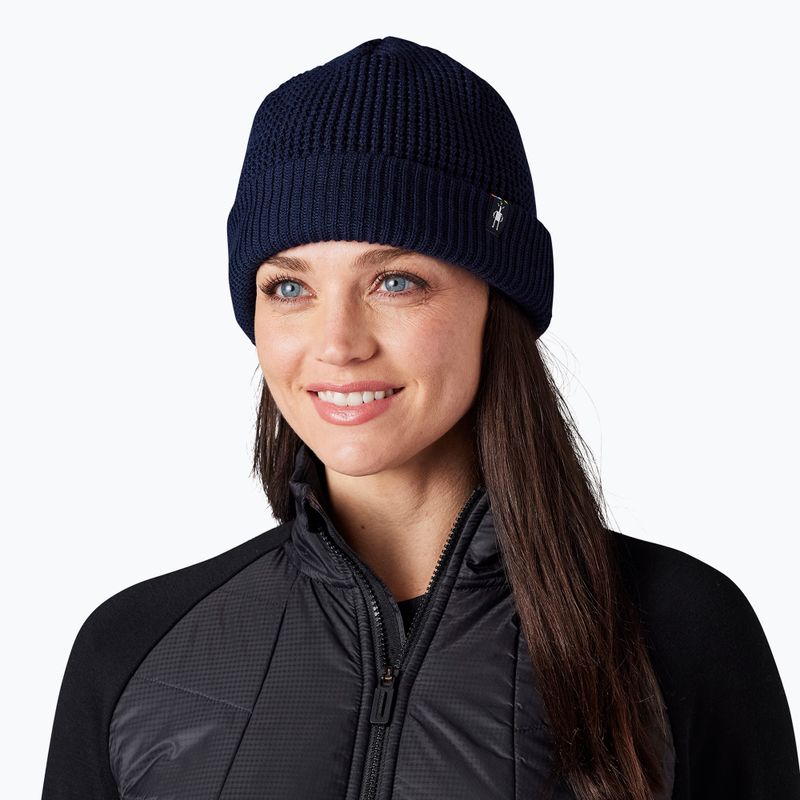 Czapka Smartwool Creek Run deep navy 2