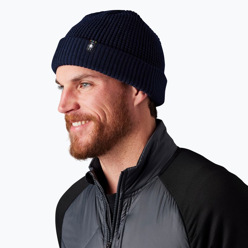 Czapka Smartwool Creek Run deep navy 3