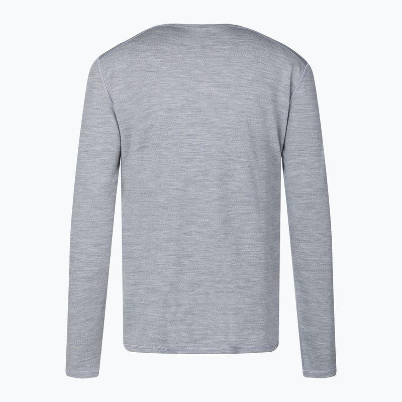 Bluza termoaktywna męska Smartwool Merino 250 Baselayer Crew Boxed light gray heather 2