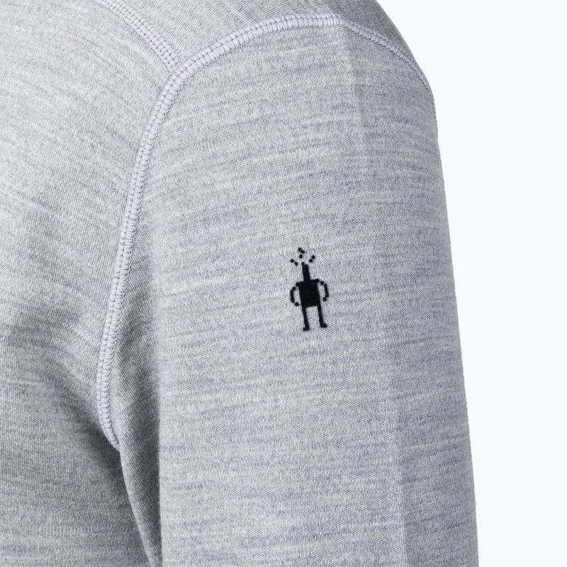 Bluza termoaktywna męska Smartwool Merino 250 Baselayer Crew Boxed light gray heather 4