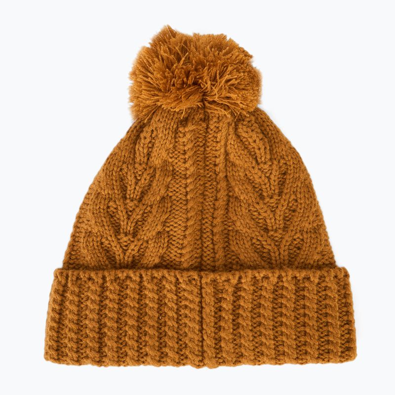 Czapka zimowa damska Timberland Cable Premium Pom Beanie wheat 2