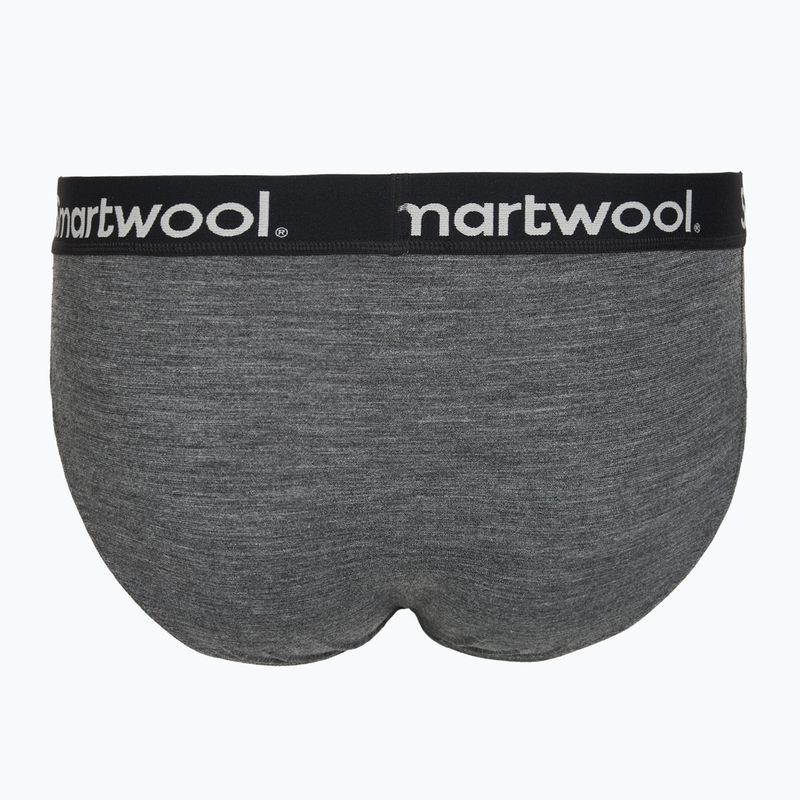 Majtki termoaktywne męskie Smartwool Active Brief medium gray heather 2
