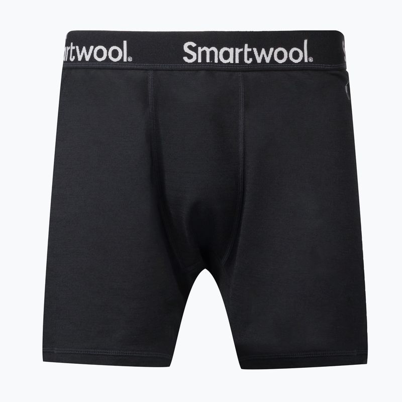 Bokserki termoaktywne męskie Smartwool Merino Sport 150 Boxer Brief Boxed black