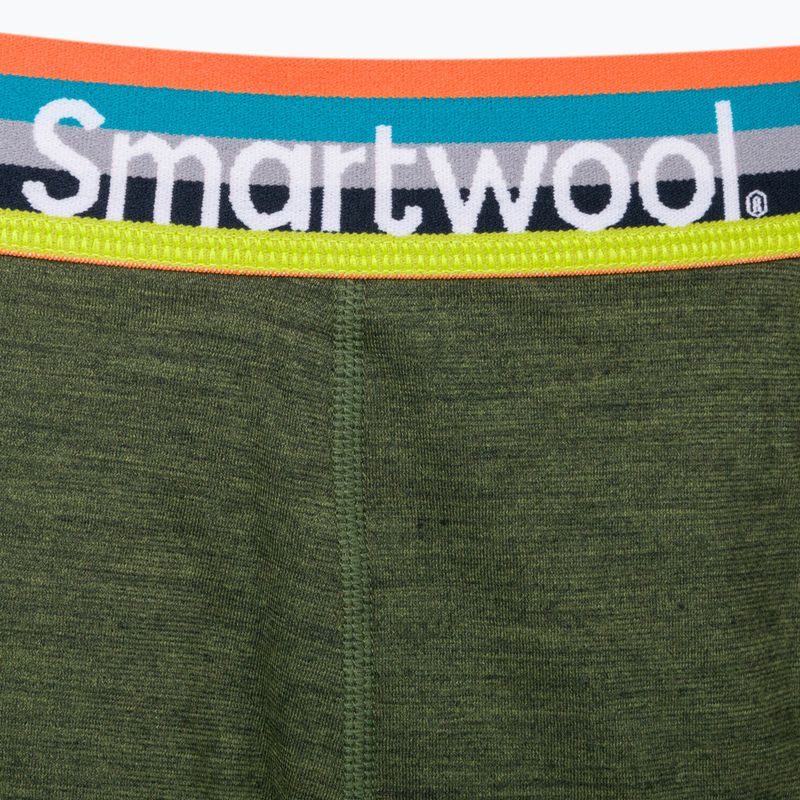 Bokserki termoaktywne męskie Smartwool Merino Sport 150 Boxer Brief Boxed moss green heather 3