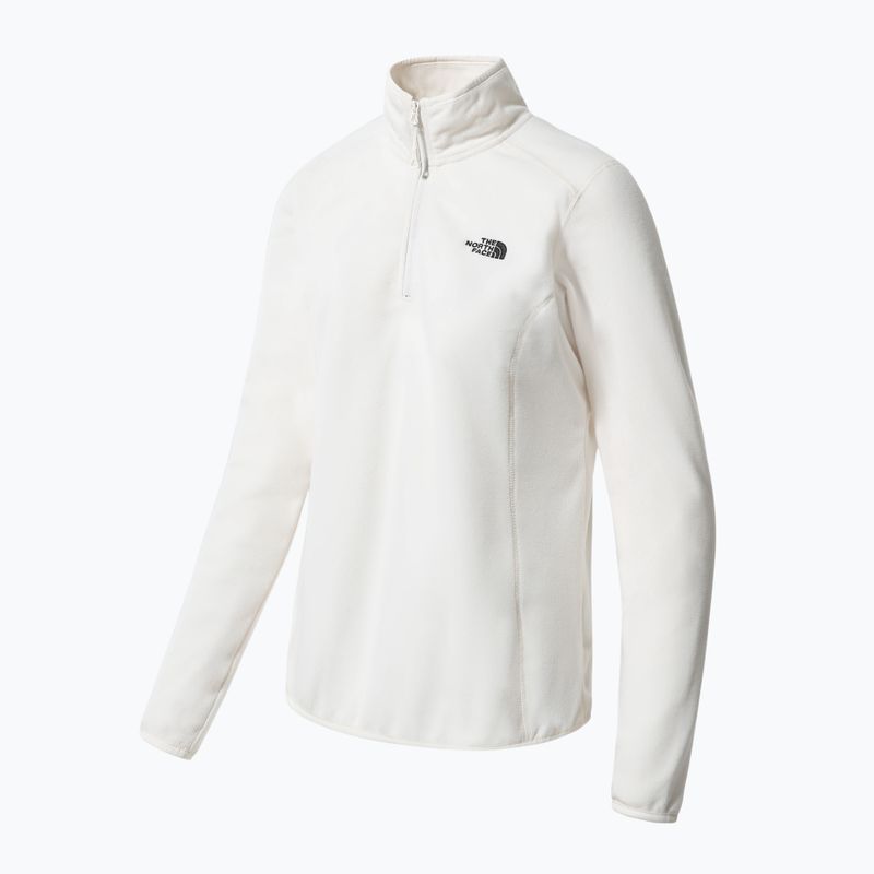 Bluza damska The North Face 100 Glacier 1/4 Zip 2023 gardenia white
