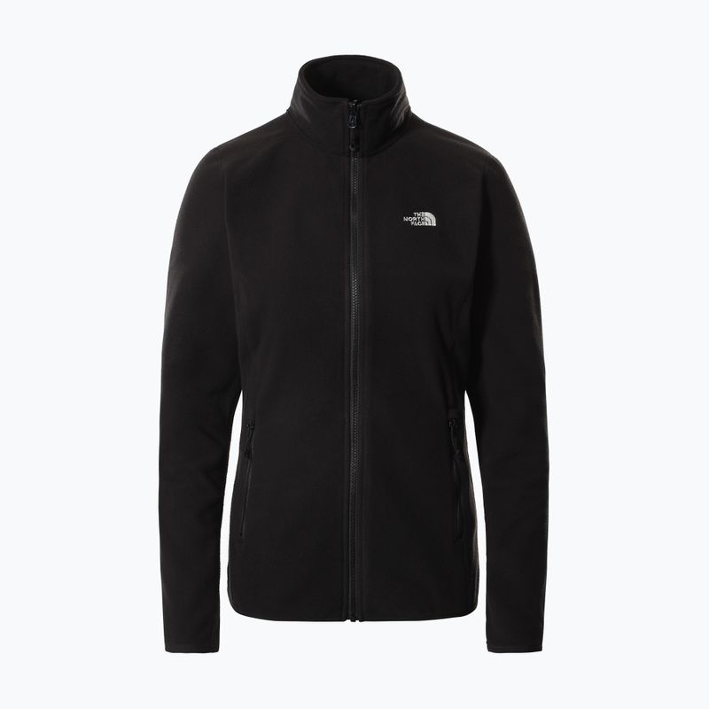 Bluza trekkingowa damska The North Face 100 Glacier FZ 2023 black
