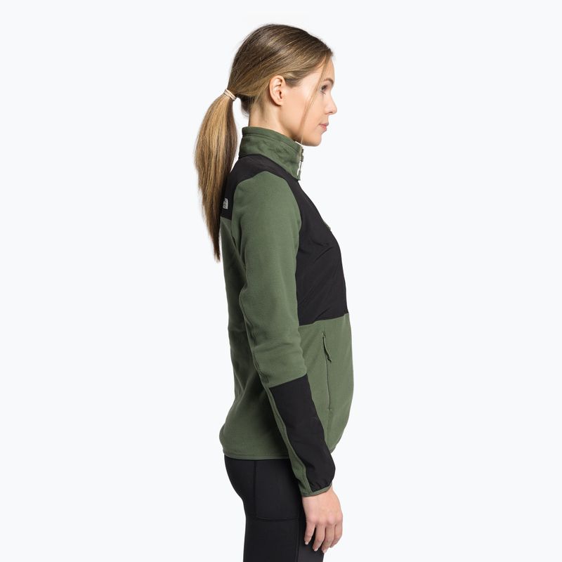 Bluza trekkingowa damska The North Face Diablo Midlayer thyme/black 3