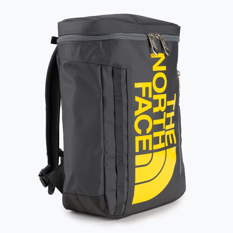 Plecak miejski dziecięcy The North Face Base Camp Fuse Box 21 l asphalt grey/lightning yellow