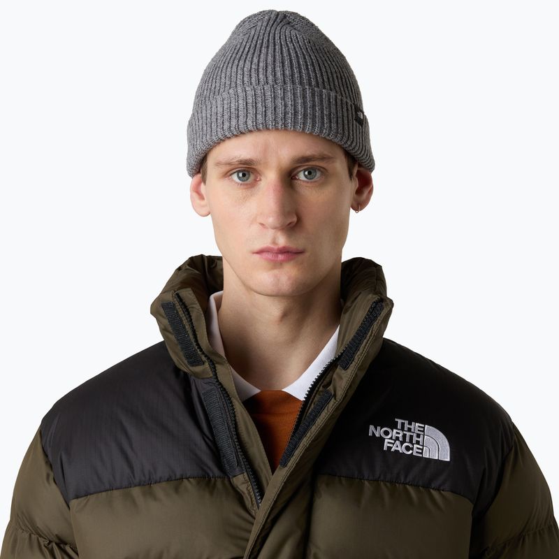 Czapka zimowa The North Face Fisherman medium grey heather 3