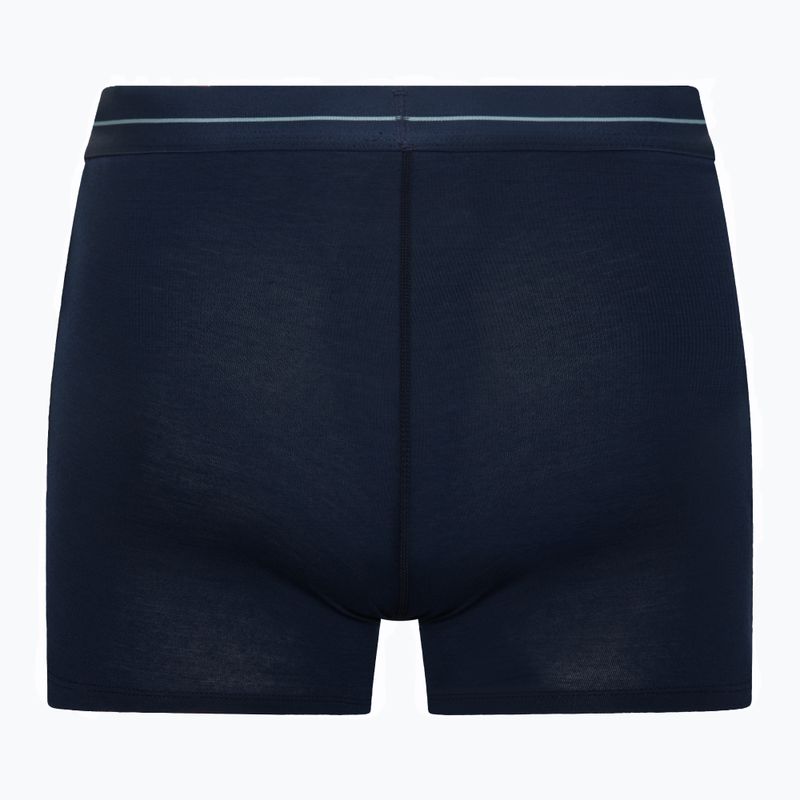 Bokserki termoaktywne męskie icebreaker Anatomica midnight navy 2