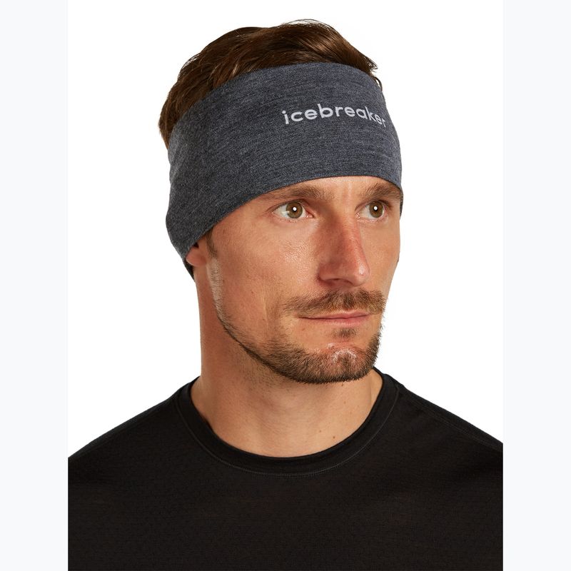 Opaska na głowę Icebreaker Merino 200 Oasis Headband jet heather 4