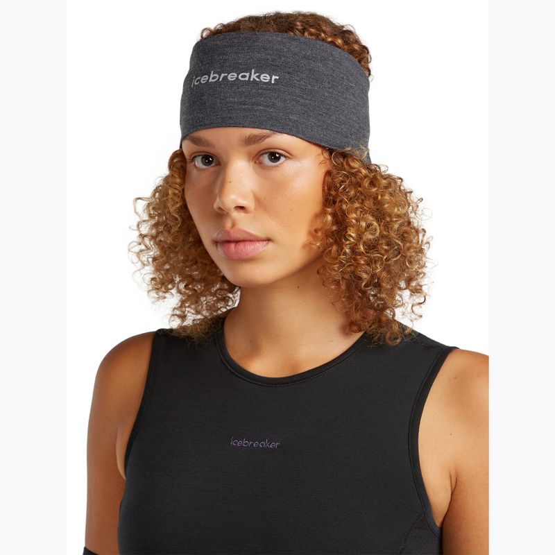 Opaska na głowę Icebreaker Merino 200 Oasis Headband jet heather 7