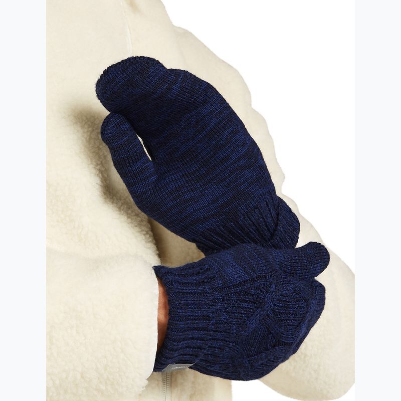 Rękawiczki icebreaker Merino Cable Knit Mittens midnight navy/ royal navy 2