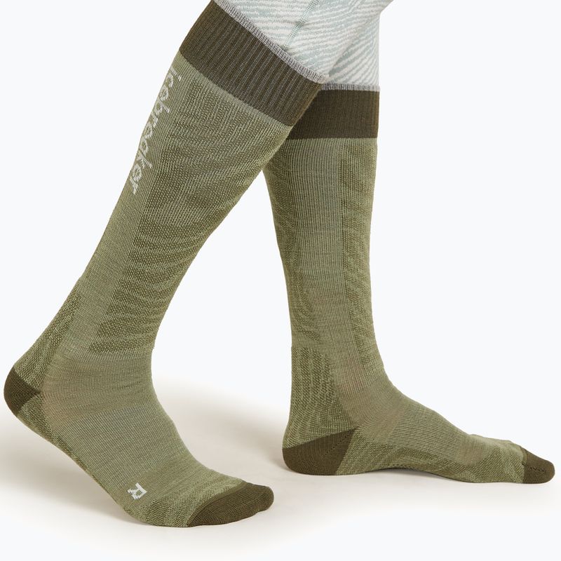 Skarpety narciarskie męskie icebreaker Merino Ski+ Ultralight OTC port/blaze 2
