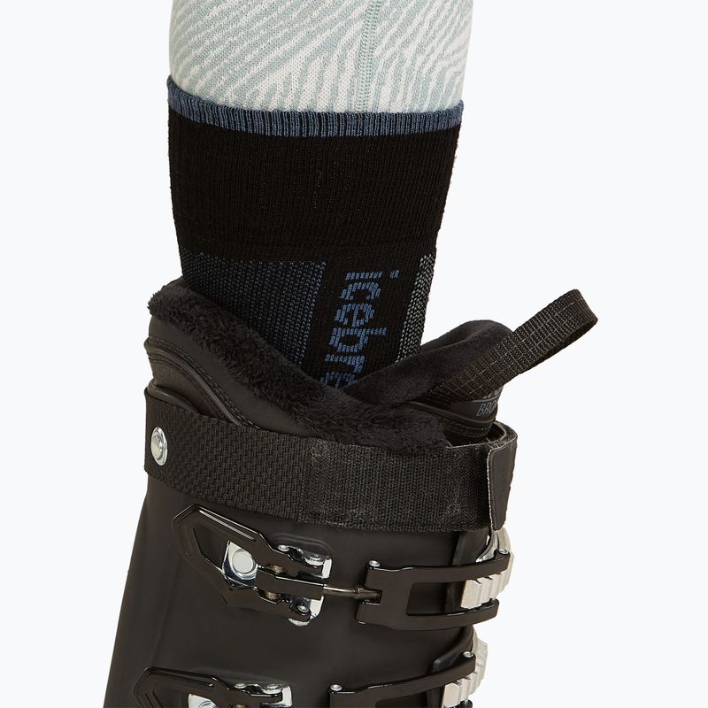 Skarpety narciarskie damskie Icebreaker Merino Ski+ Light OTC black/dawn/graphite 4