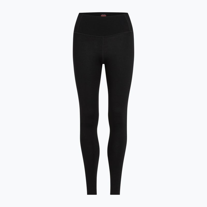 Spodnie termoaktywne damskie icebreaker Merino 260 Tech High Rise Leggings black 6