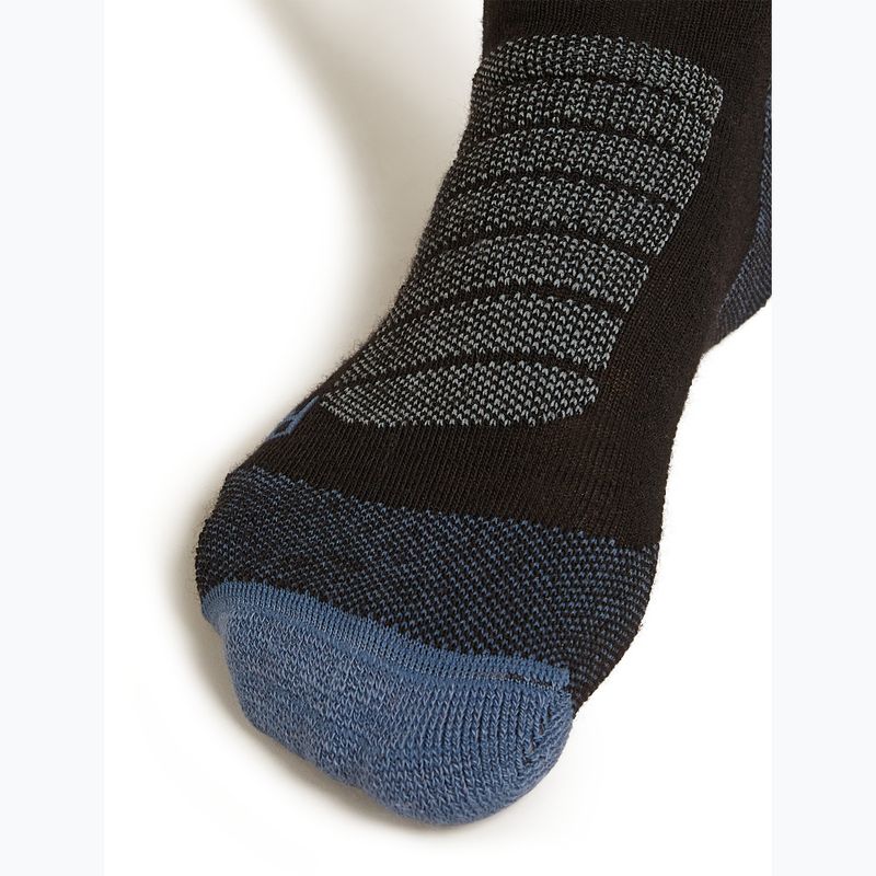 Skarpety narciarskie damskie icebreaker Merino Ski+ Ultralight OTC black/dawn/graphite 3