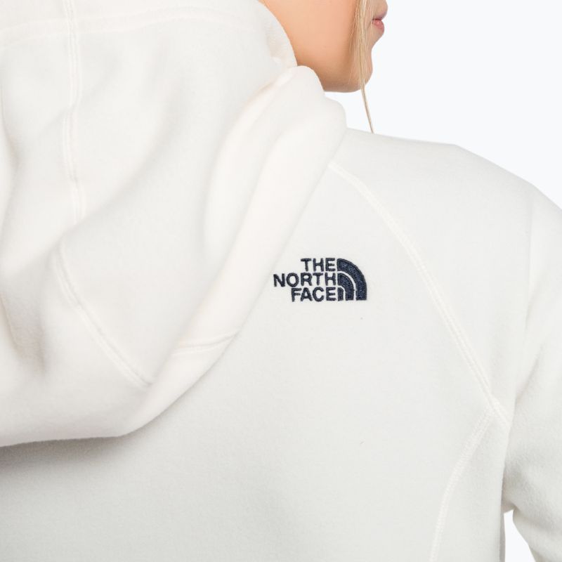 Bluza trekkingowa damska The North Face Homesafe Full Zip Fleece Hoodie gardenia white/heather 7