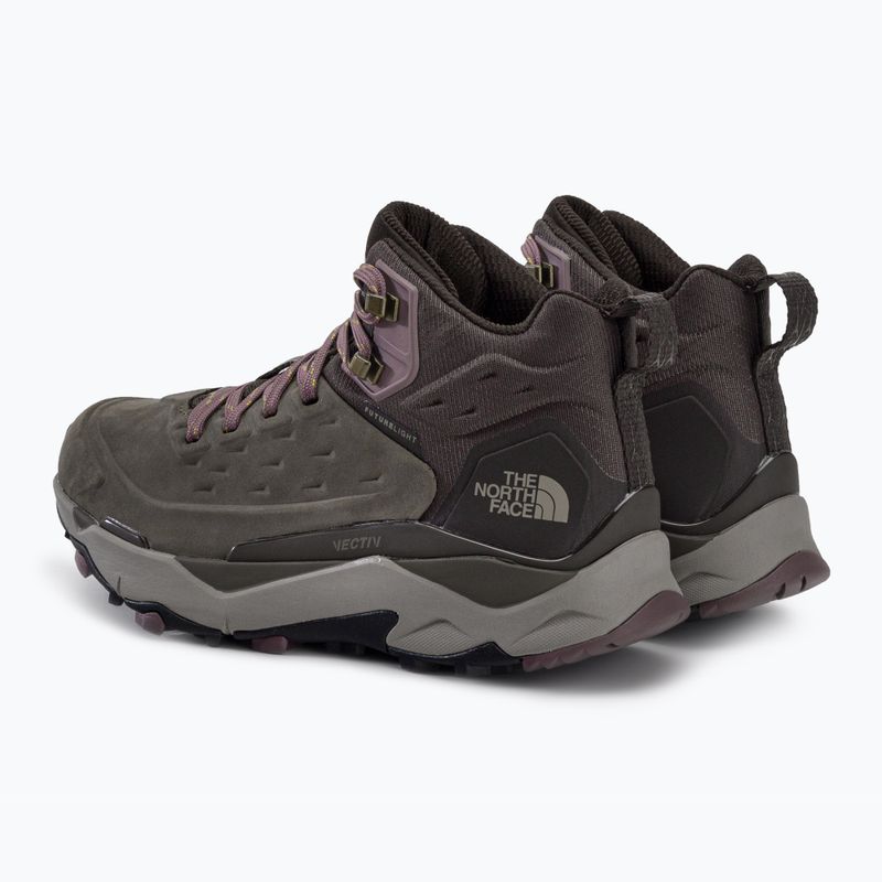 Buty turystyczne damskie The North Face Vectiv Exploris Mid Futurelight Leather bipartisan brown 3