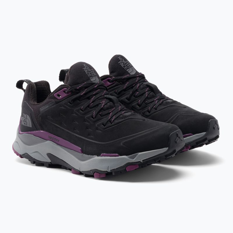 Buty turystyczne damskie The North Face Vectiv Exploris Futurelight Leather lthr black/pikes purple 5