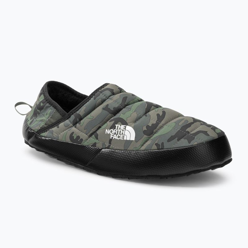 Kapcie męskie The North Face Thermoball Traction Mule V thyme brushwood camo print/thyme