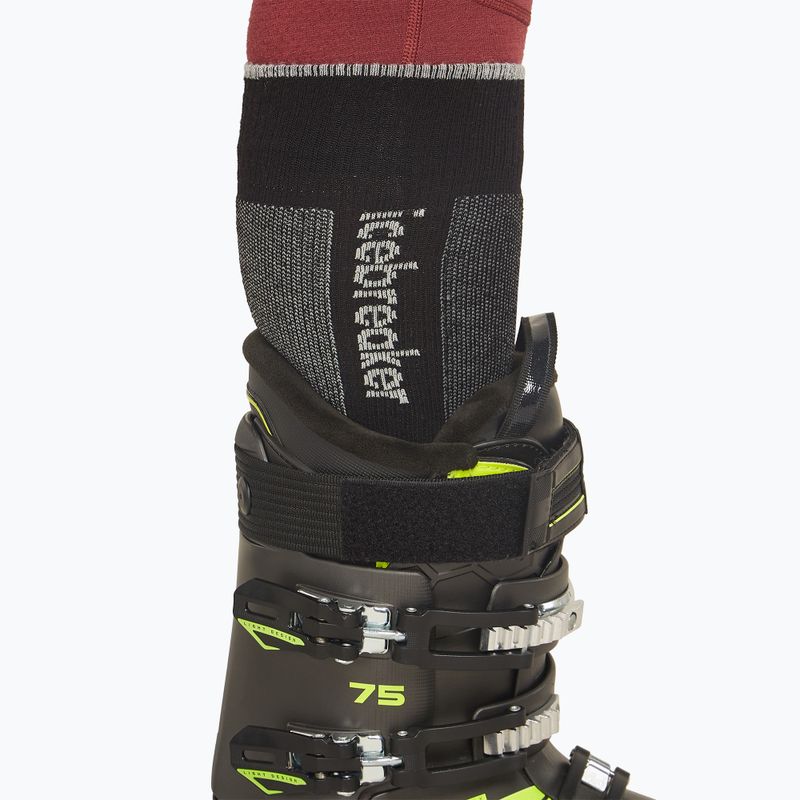 Skarpety narciarskie męskie Icebreaker Merino Ski+ Medium OTC black/ether/grahite 6