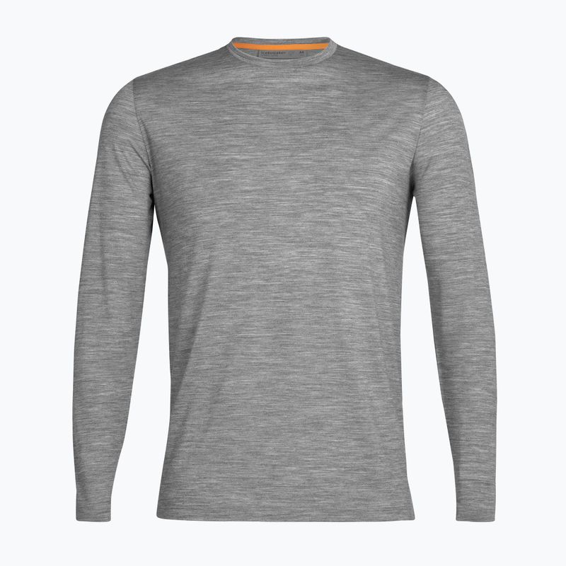Longsleeve trekkingowy męski icebreaker Sphere II metro heather 10
