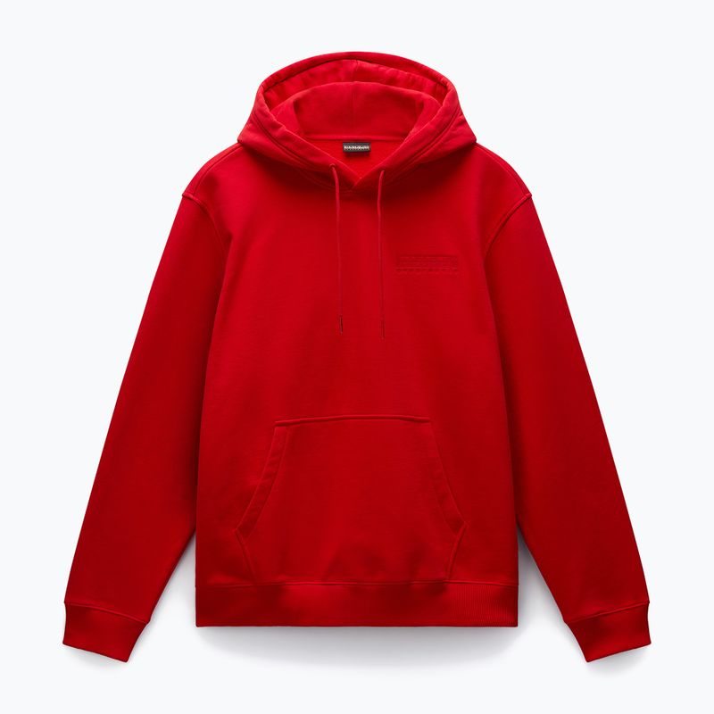 Bluza męska Napapijri B-Kander Hooded red goji 6