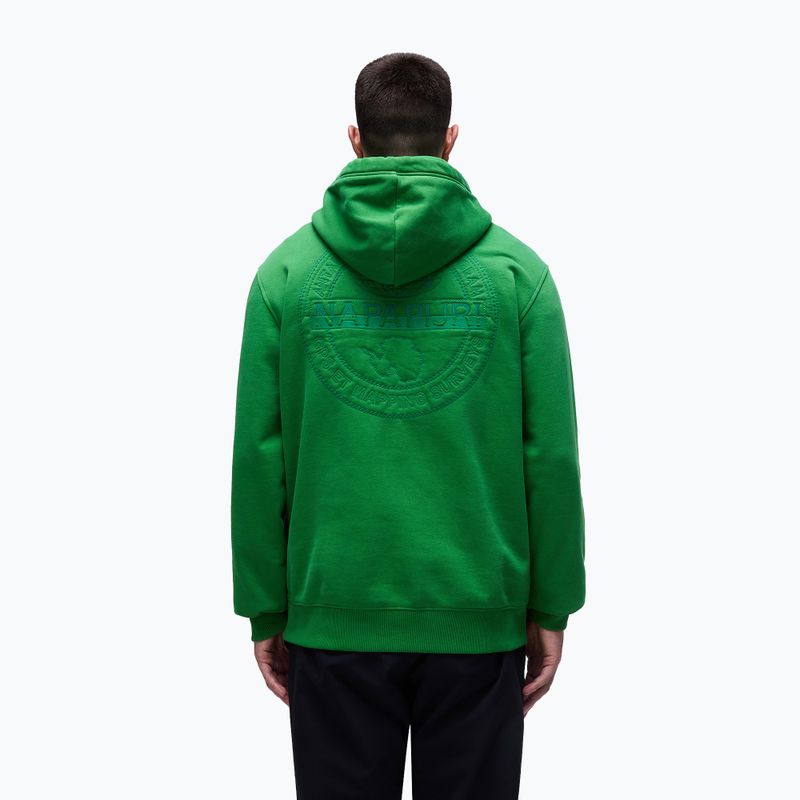 Bluza męska Napapijri B-Kander Hooded green kelly 3