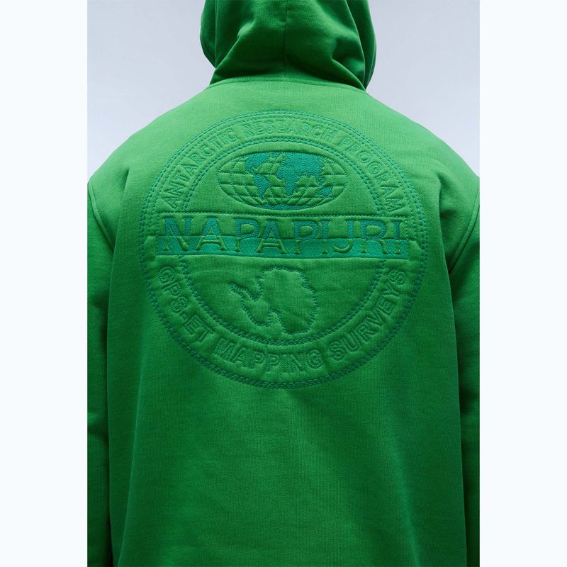 Bluza męska Napapijri B-Kander Hooded green kelly 5