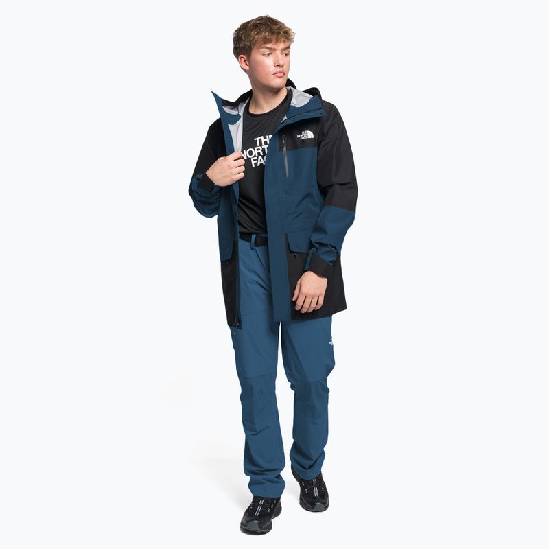 Kurtka przeciwdeszczowa męska The North Face Dryzzle All Weather Futurelight monterey blue/black 2