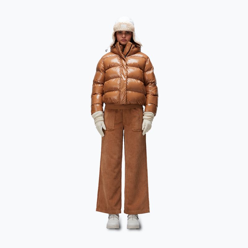 Kurtka ocieplana damska Napapijri A-Glane brown tobacco 2