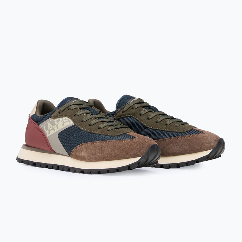 Buty męskie Napapijri Jet brown/navy 8
