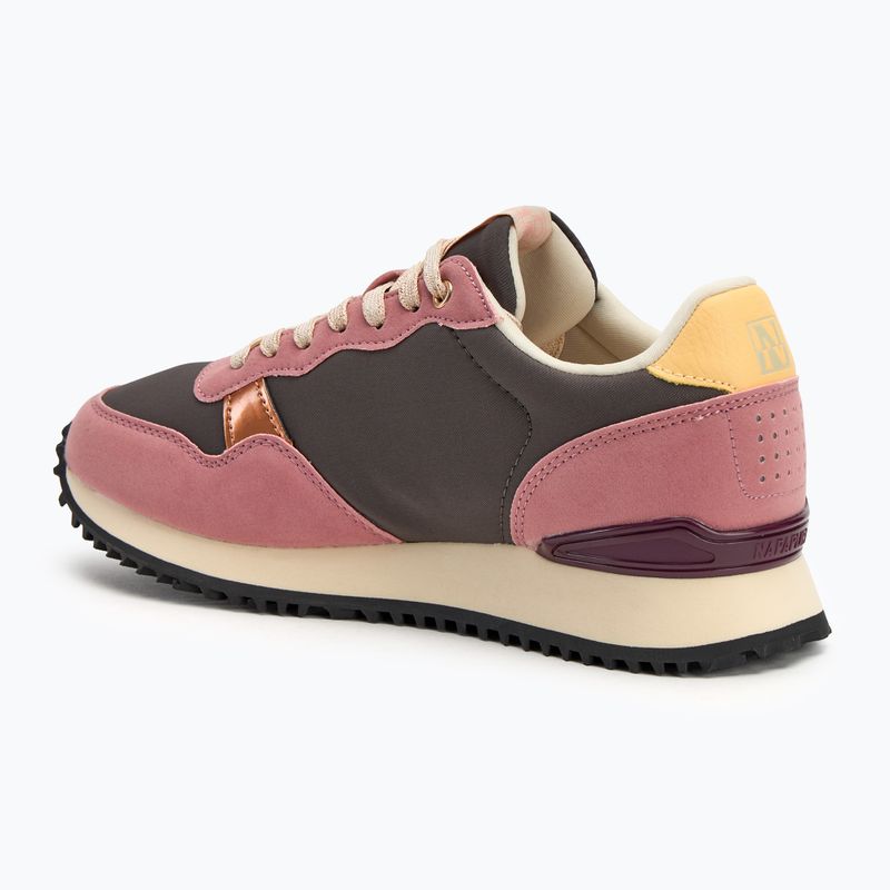 Buty damskie Napapijri Astra brown/ pink 3