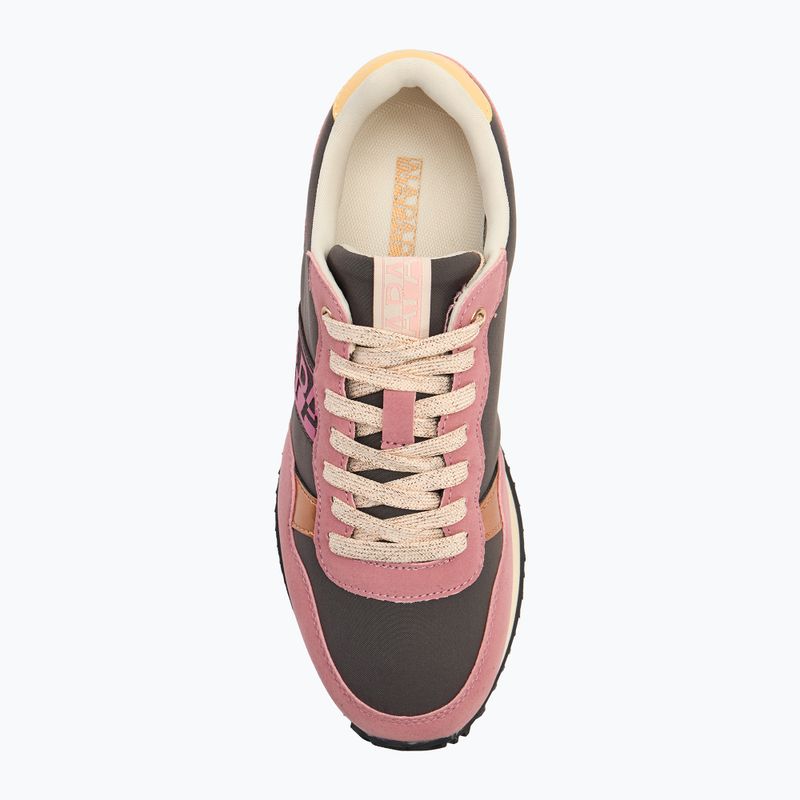 Buty damskie Napapijri Astra brown/ pink 5