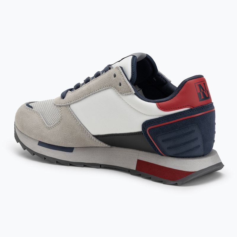 Buty męskie Napapijri Virtus white/grey/navy 3