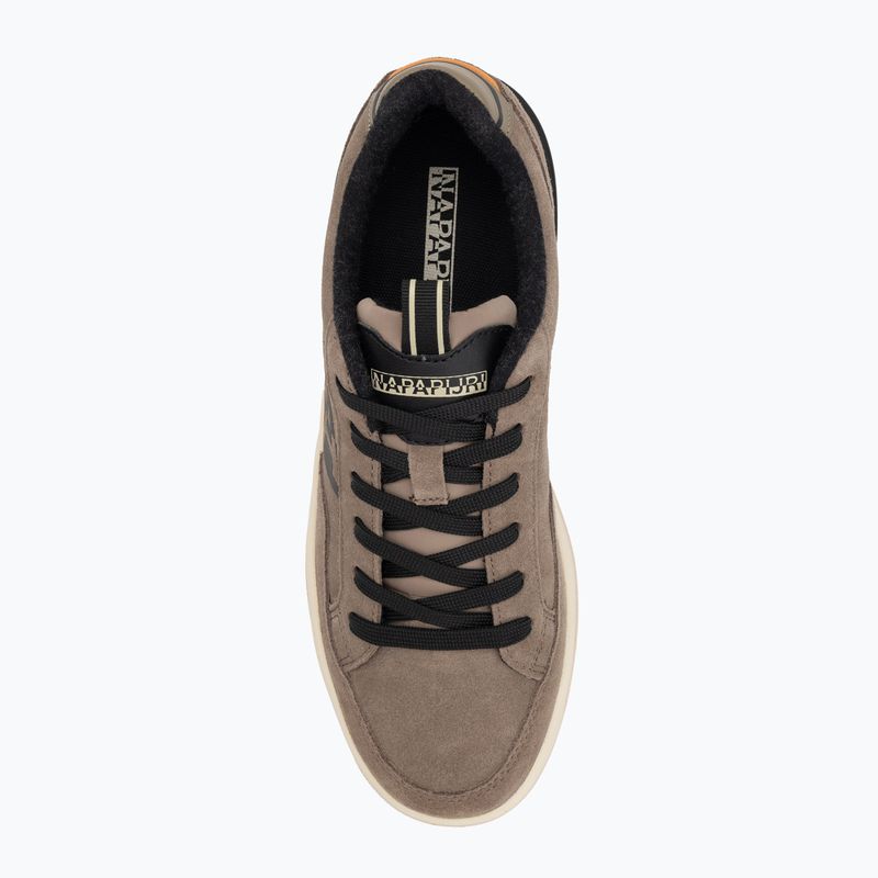 Buty męskie Napapijri Floden brown tobaco 5