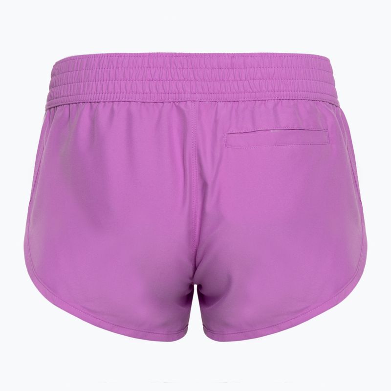 Szorty kąpielowe damskie Hurley Beachrider 2.5" lilac 2
