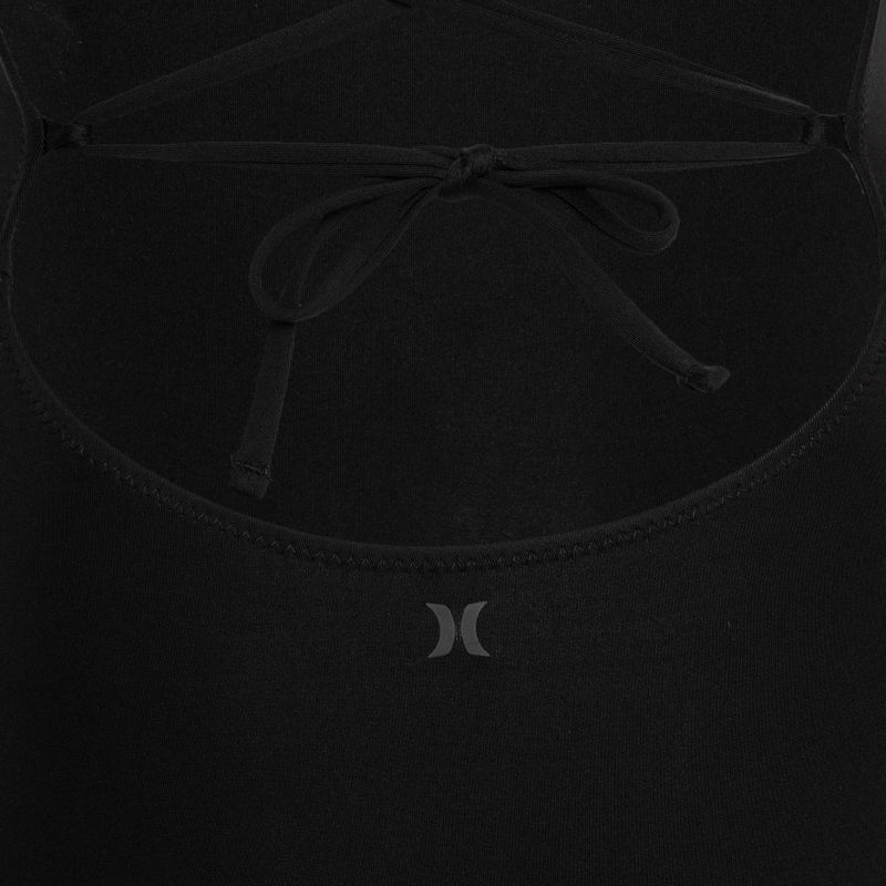Strój kąpielowy jednoczęściowy damski Hurley Solid Square Neck Moderate One Piece black 3