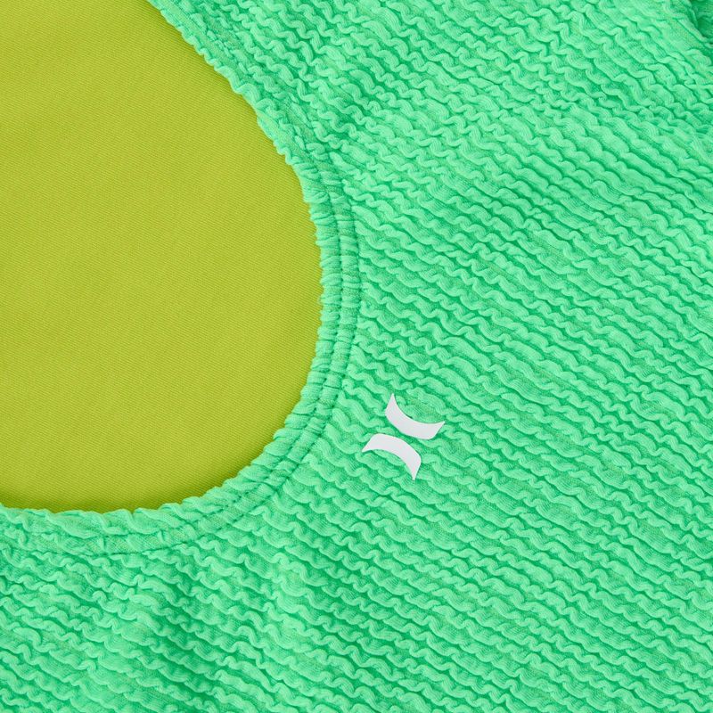 Strój kąpielowy jednoczęściowy damski Hurley  Solid Scrunch Moderate One Piece seafoam 3