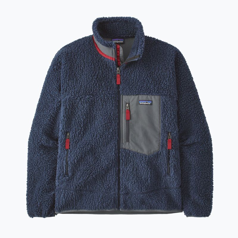 Bluza polarowa męska Patagonia Classic Retro-X new navy w/wax red 8