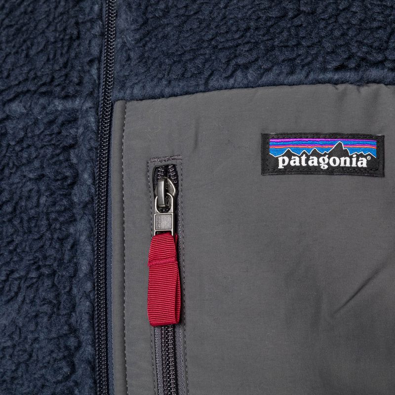 Bluza polarowa męska Patagonia Classic Retro-X new navy w/wax red 5