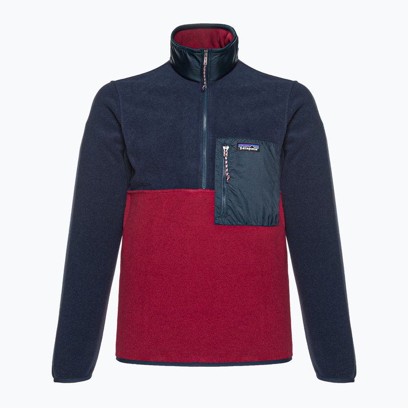 Bluza trekkingowa męska Patagonia Microdini 1/2 Zip P/O wax red 3