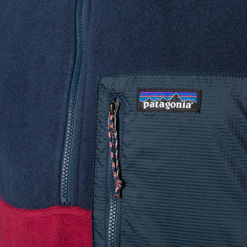 Bluza trekkingowa męska Patagonia Microdini 1/2 Zip P/O wax red 5