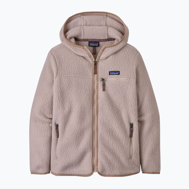 Bluza polarowa damska Patagonia Retro Pile Hoody shroom taupe 3