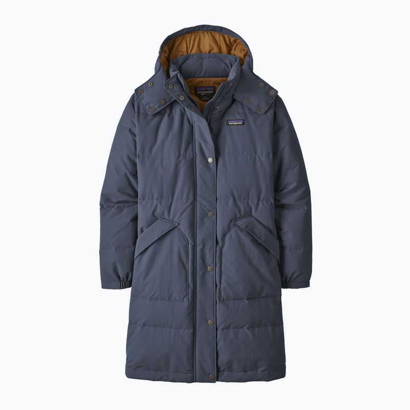 Płaszcz puchowy damski Patagonia Downdrift Parka smolder blue 8