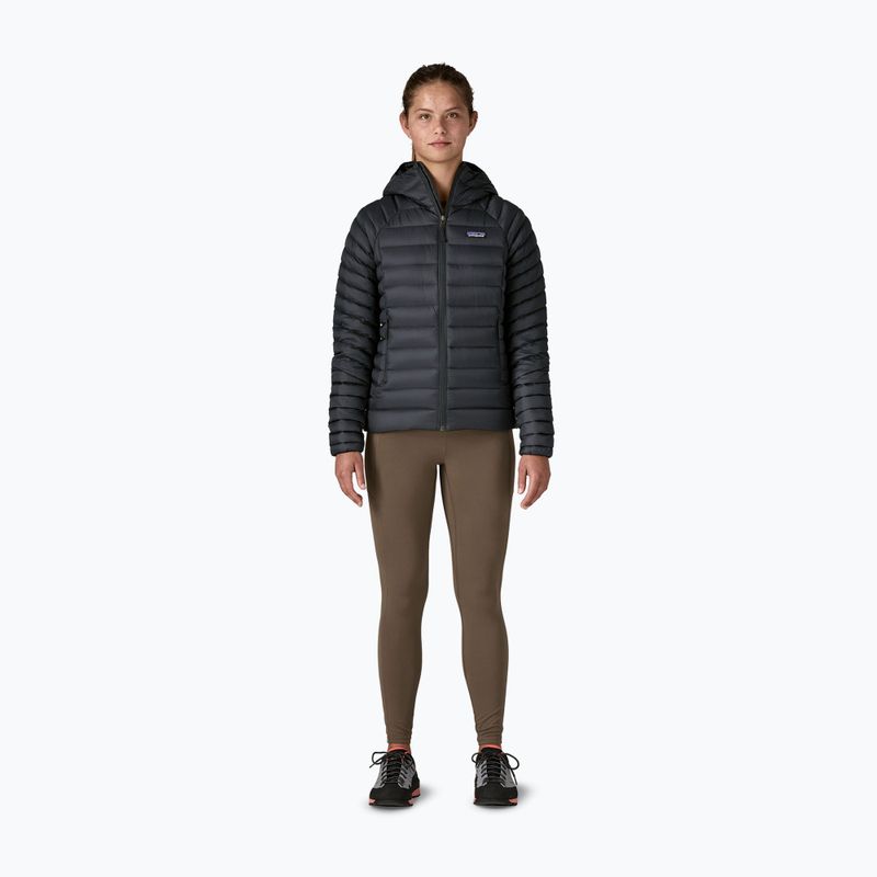 Kurtka puchowa damska Patagonia Down Sweater Hoody black 2