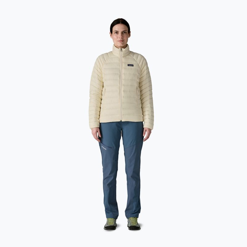 Kurtka puchowa damska Patagonia Down Sweater wool white 2